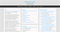 Desktop Screenshot of michaellortz.com